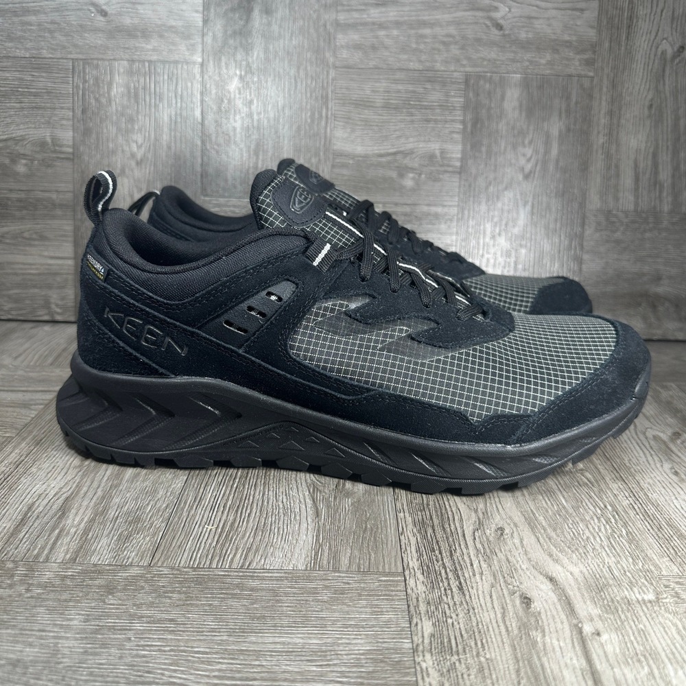 KEEN Hightrail EXP Hiking Shoe Men 12 Black Waterproof Low Top 1030868 NEW